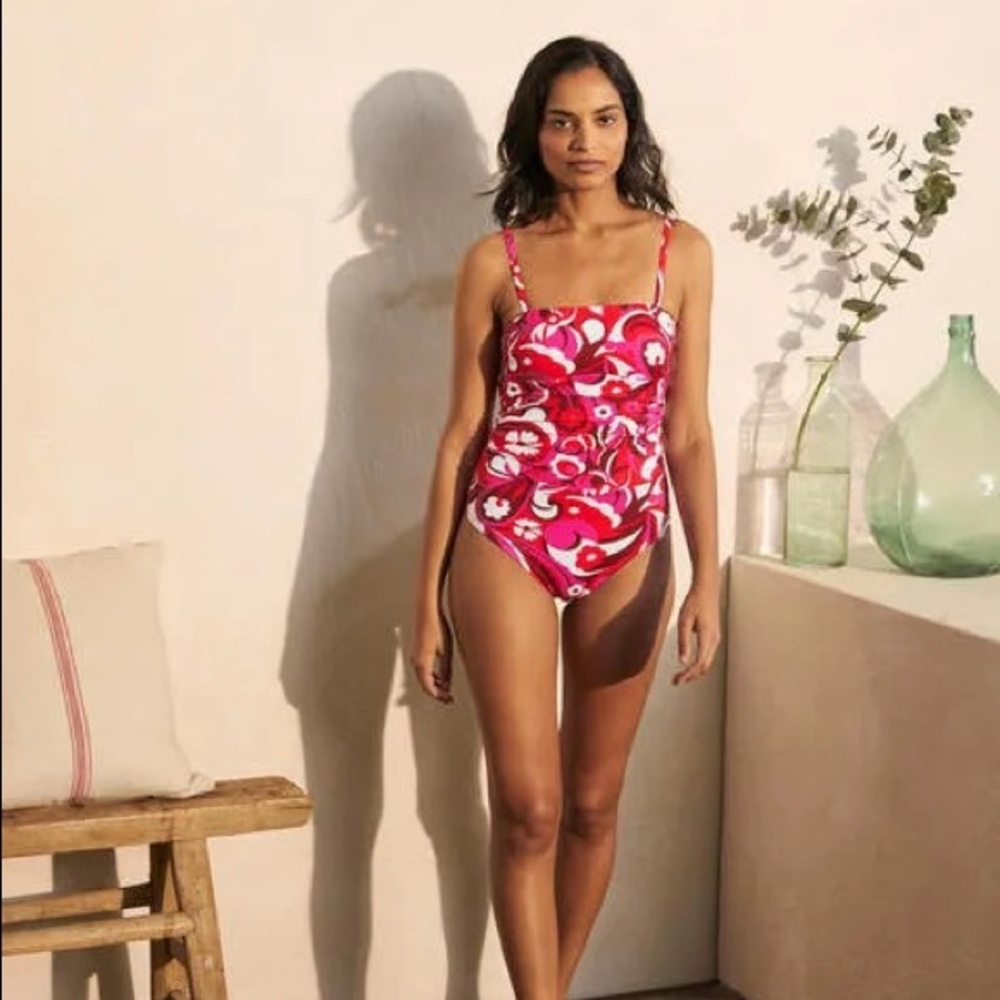 NWT Boden Andros Tie Detail Swimsuit